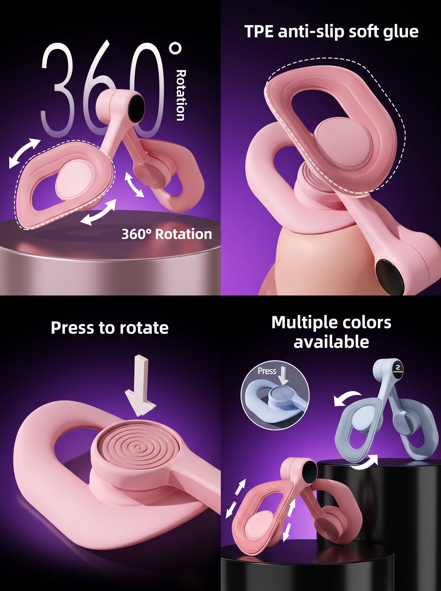 Ergonomic Pelvic Floor & Thigh Trainer