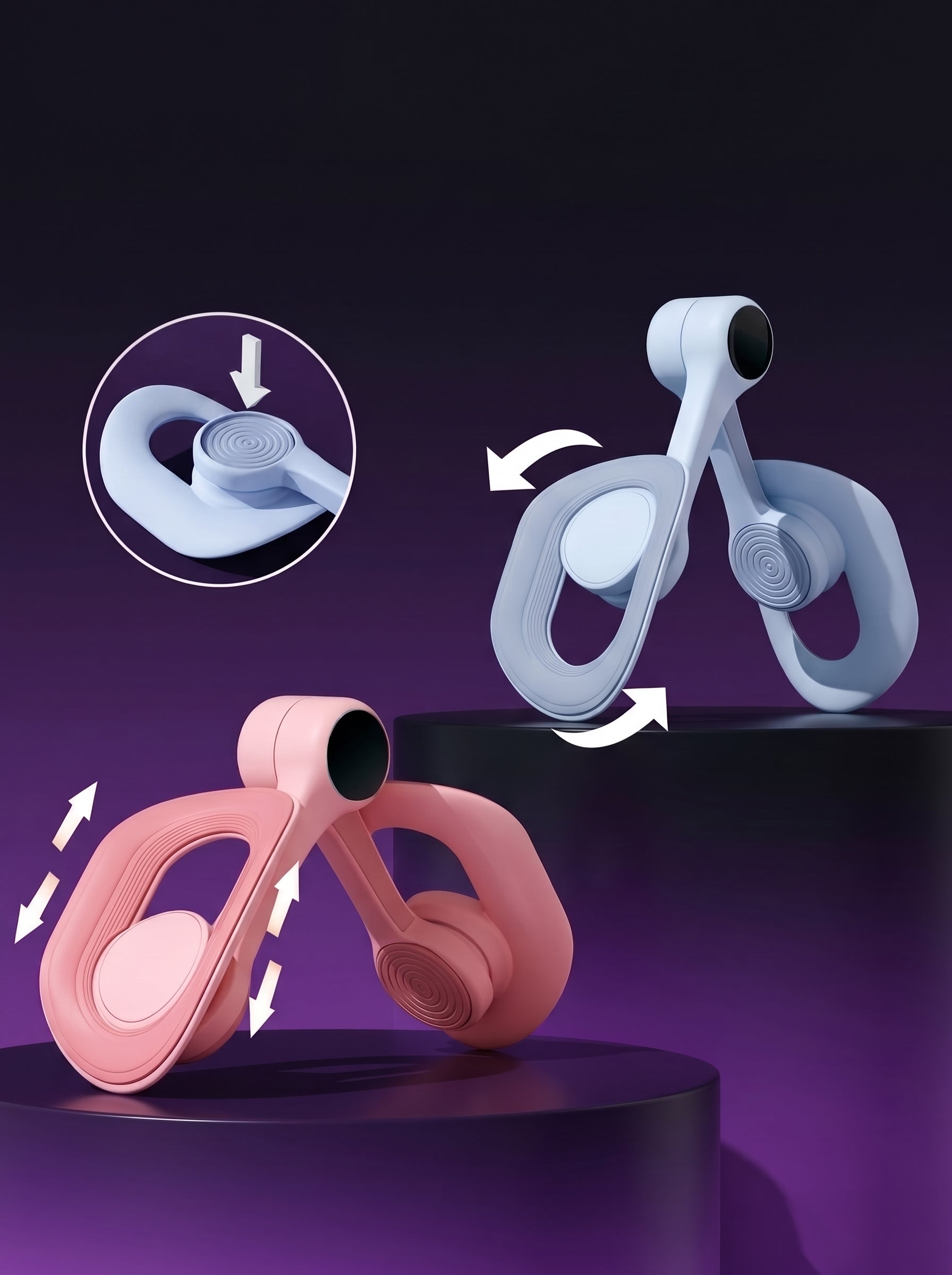 Ergonomic Pelvic Floor & Thigh Trainer