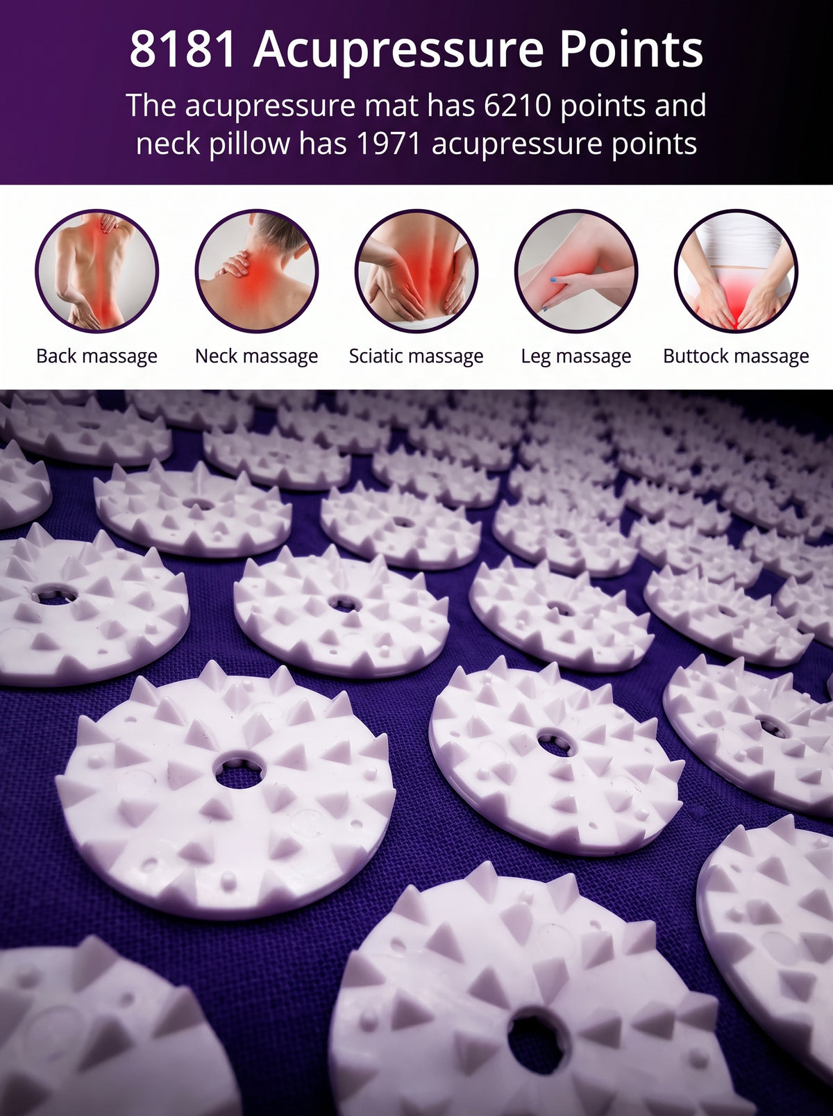 Premium Therapeutic Acupressure Massage Set
