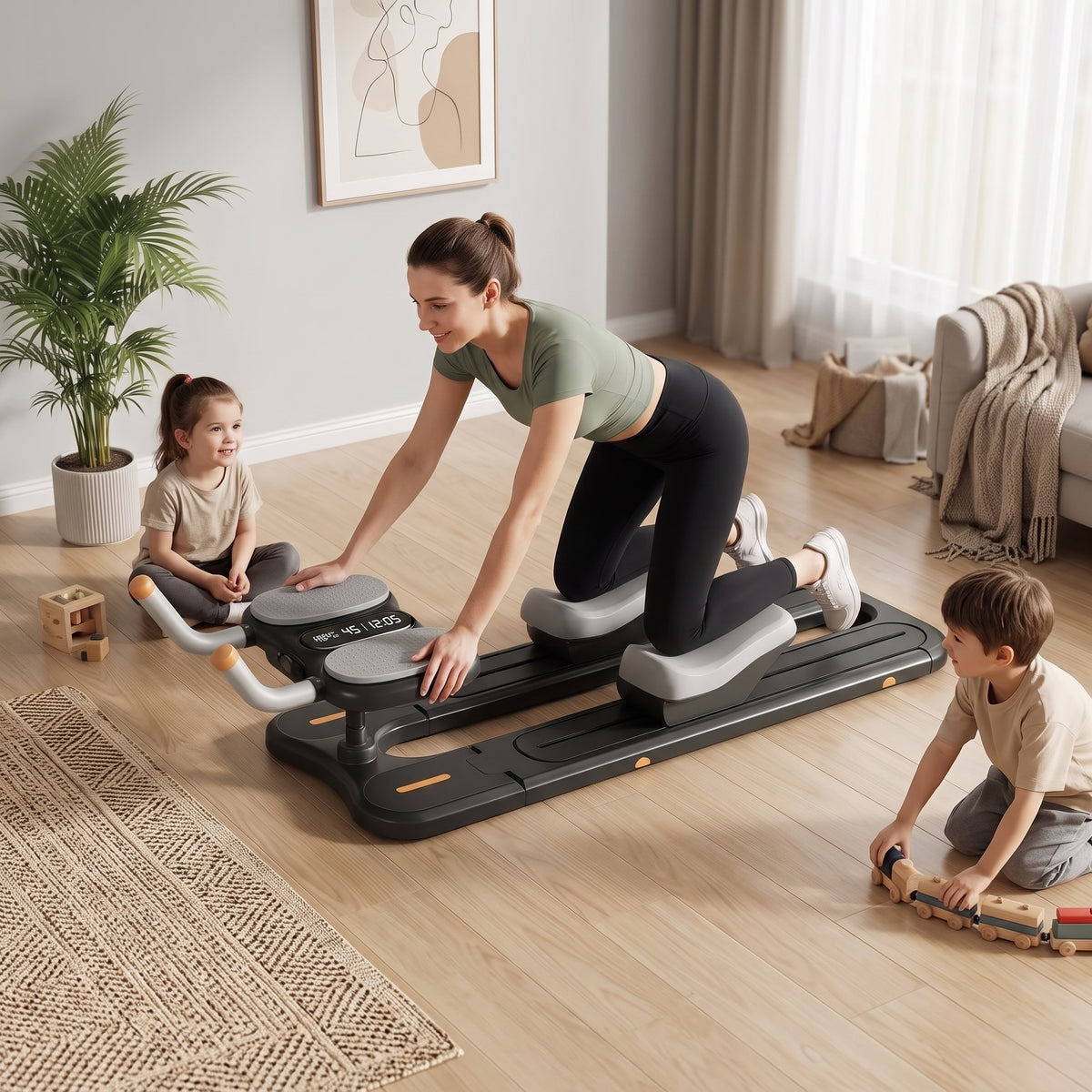 Snelly Smooth Glider: Abs & Waist Express