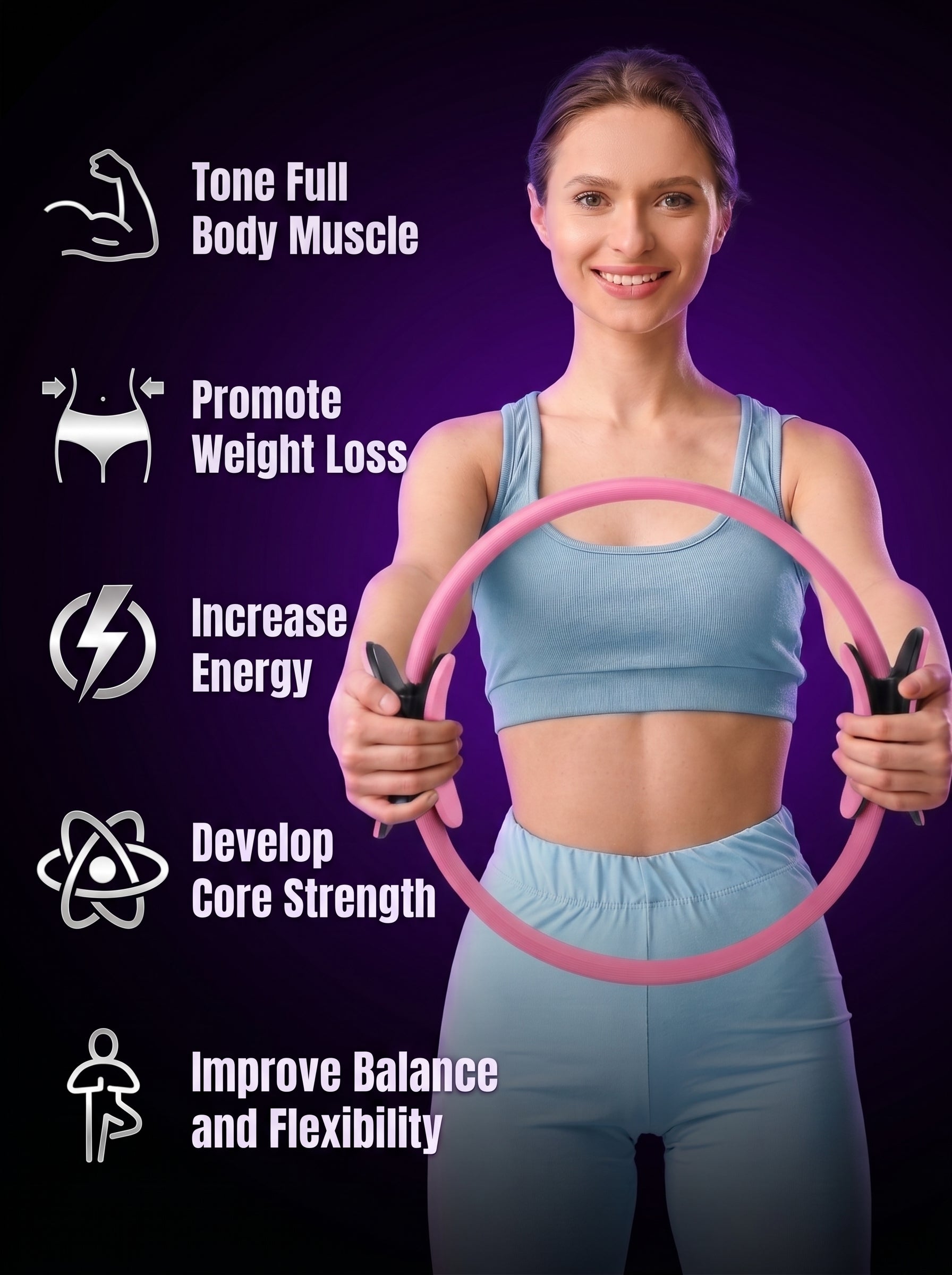 Snelly Pilates Magic Ring